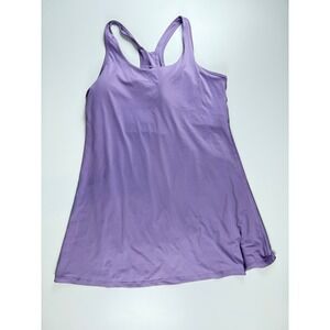 Ideology Womens Active Tennis Dress Built-in Shorts Purple XL NWT 100147049MS